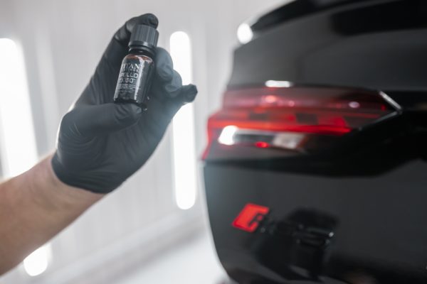 audi a5 RS nakładanie powłoki elastomerowej